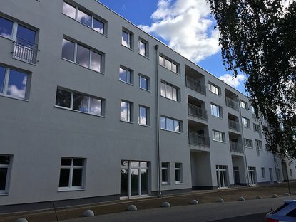 Wohnanlage Schubertstraße - Gebäudeansicht